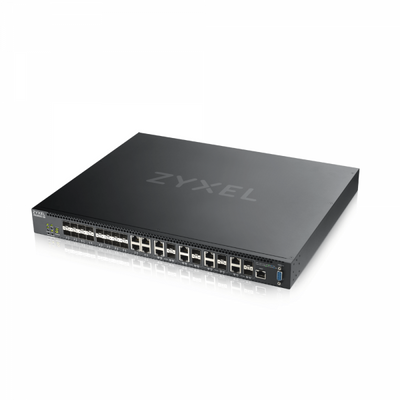 ZYXEL SWITCH MANAGED LAYER 3 LITE, IDEALE X CENTRO STELLA 10G, ALIM. RIDONDATA, HA, RACK [XS3800-28-ZZ0101F]