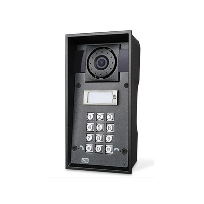 2N IP Force - 1 button & HD camera & keypad & 10W speaker [9151101CHKW]