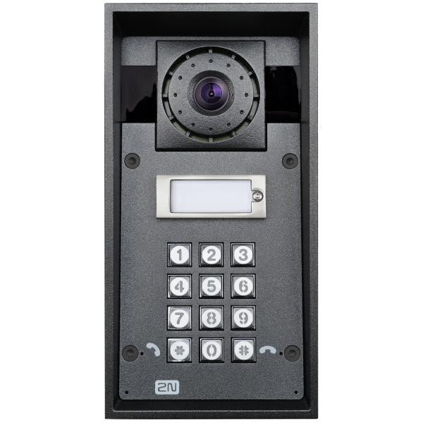 2N IP Force - 1 button & HD camera & keypad & 10W speaker [9151101CHKW]