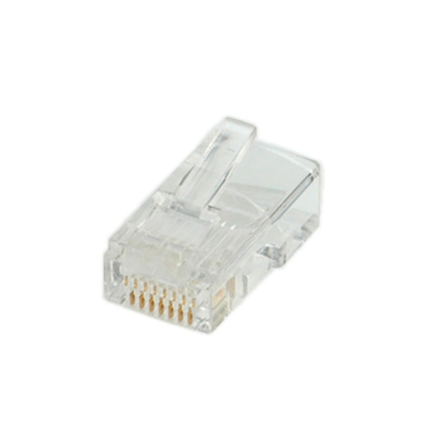 ROLINE CONNETTORE MODULARE UTP CAT5E CLASSE D 8P8C MONTAGGIO SU CAVO RJ45 GRIGIO [12.01.1087]
