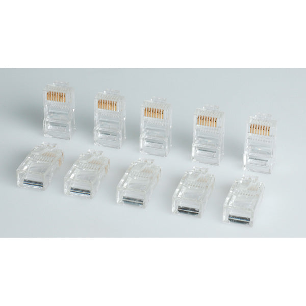 ROLINE CONNETTORE MODULARE UTP CAT5E CLASSE D 8P8C MONTAGGIO SU CAVO RJ45 GRIGIO [12.01.1087]