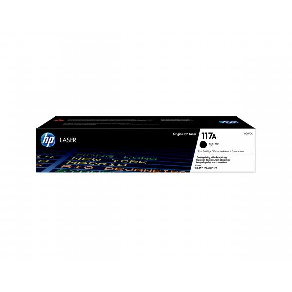 HP TONER NERO 117A 1000 PAG TS [W2070A]