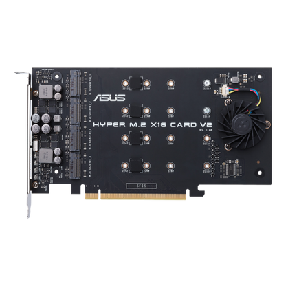 ASUS HYPER M.2 X16 CARD V2 scheda di interfaccia e adattatore Interno [90MC06P0-M0EAY0] - ITPartners