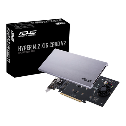 ASUS HYPER M.2 X16 CARD V2 scheda di interfaccia e adattatore Interno [90MC06P0-M0EAY0] - ITPartners