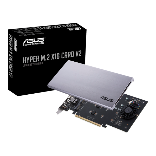 ASUS HYPER M.2 X16 CARD V2 scheda di interfaccia e adattatore Interno [90MC06P0-M0EAY0] - ITPartners