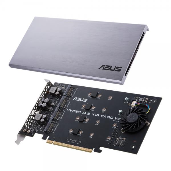 ASUS HYPER M.2 X16 CARD V2 scheda di interfaccia e adattatore Interno [90MC06P0-M0EAY0] - ITPartners
