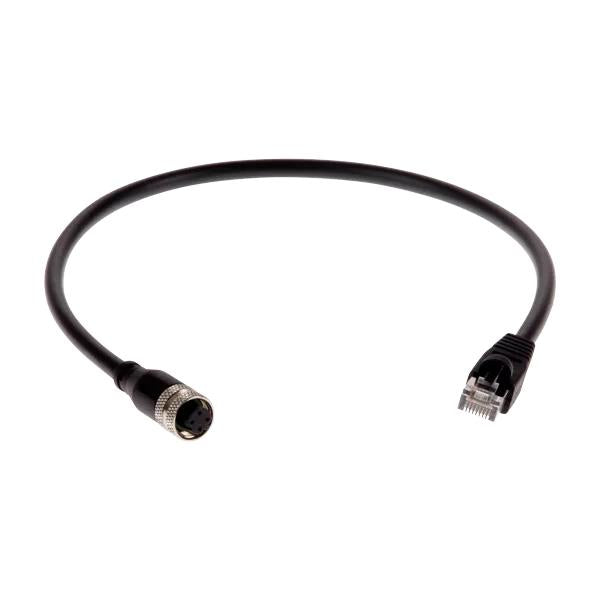 AXIS M12(F)-RJ45(M) CABLE 0.5M (1.6FT) [01793-001]