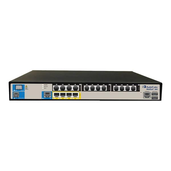 Audiocodes Mediant 800B 2E1/T1,4FXS PSTN fallback and 2 pair of GE interf, single psupply [M800B-V-2ETF4S-4L]