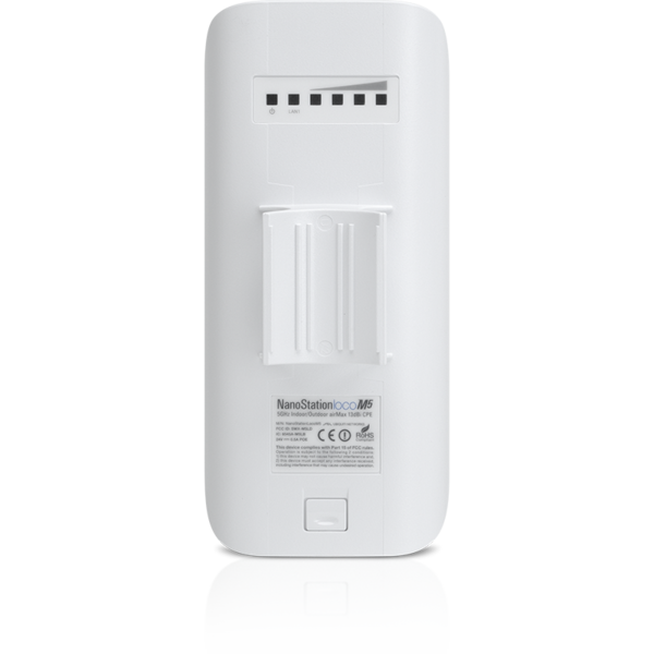 Ubiquiti - LocoM2(EU) - Low-cost and efficient broadband 2.4 GHz CPE, Plug-and-play integration with airMAX antennas [LocoM2(EU)]