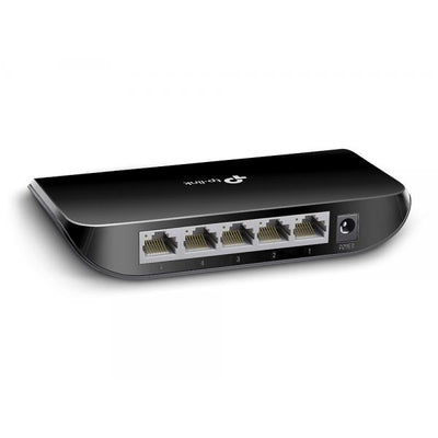 TP-Link - TL-SG1005D - 5-port Desktop Gigabit Switch, 5 10/100/1000M RJ45 ports, plastic case [TL-SG1005D]