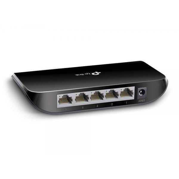TP-Link - TL-SG1005D - 5-port Desktop Gigabit Switch, 5 10/100/1000M RJ45 ports, plastic case [TL-SG1005D]