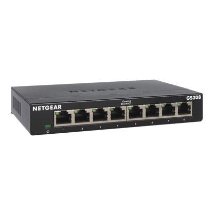 Netgear GS308-300PES,switch 8 porte Unmanaged Gigabit Ethernet [GS308-300PES]