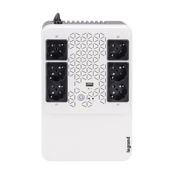 LEGRAND UPS KEOR MULTIPLUG 600VA 360W 6 PRESE SHUKO/IT [LG-310081]