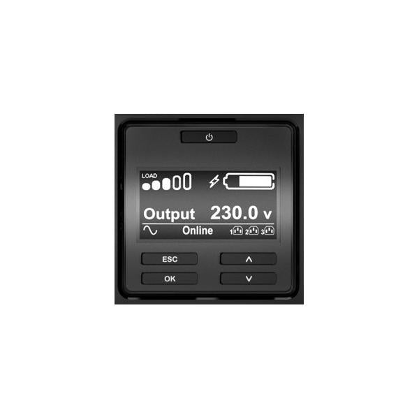 APC SRT1500RMXLI-NC gruppo di continuità (UPS) Doppia conversione (online) 1,5 kVA 1500 W 6 presa(e) AC [SRT1500RMXLI-NC]