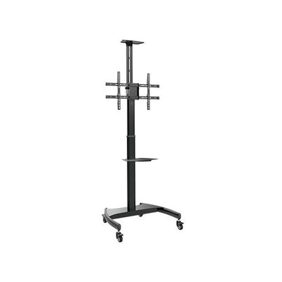 LINK SUPPORTO TV 37-70 FINO A 50 KG REGOLABILE IN ALTEZZA CON RIPIANI E RUOTE [LKBR49]