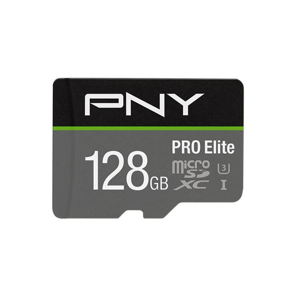 PNY PRO Elite 128 GB MicroSDXC UHS-I Classe 10 [P-SDU128V31100PRO-GE]