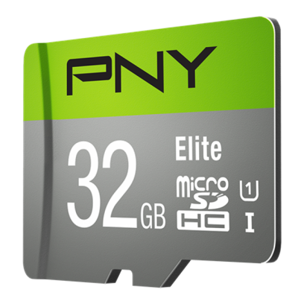PNY Elite 32 GB MicroSDHC UHS-I Classe 10 [P-SDU32GU185GW-GE]