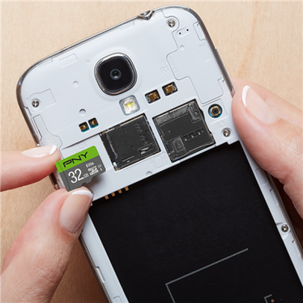 PNY Elite 32 GB MicroSDHC UHS-I Classe 10 [P-SDU32GU185GW-GE]