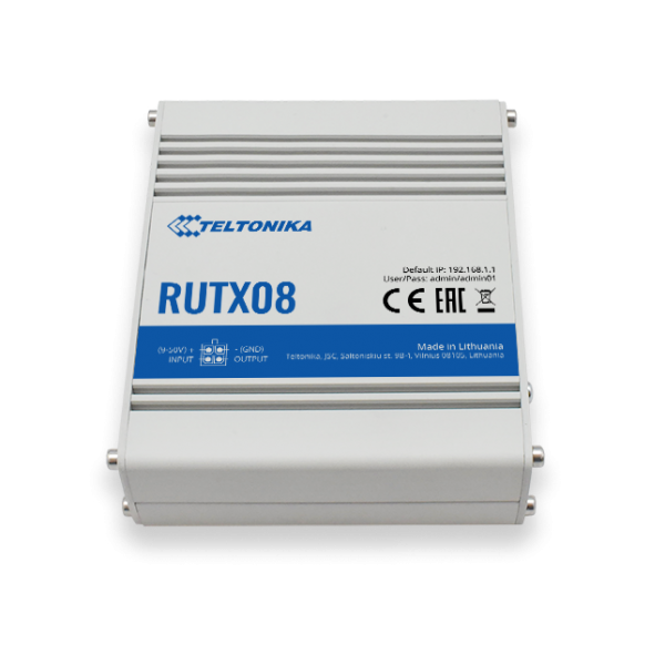 Teltonika-RUTX08-Router WAN industiale, con funzionalit firewall e VPN avanzate [RUTX08000000]