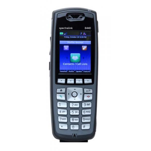 Spectralink 8440 Bundle, Std Battery, Black, w/o Lync, AU, EU, NZ [KBK8440210]