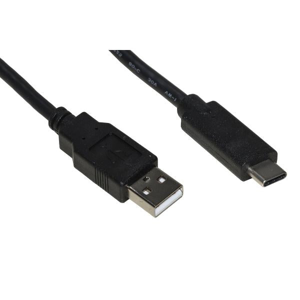 LINK Cavo Usb 2.0 "A" Maschio / Usb-C Mt 1,80 Colore Nero [LKC2018H]