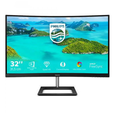 PHILIPS MONITOR CURVO 31,5 LED VA 16:9 QHD 4MS 250CDM, DP/HDMI [325E1C]