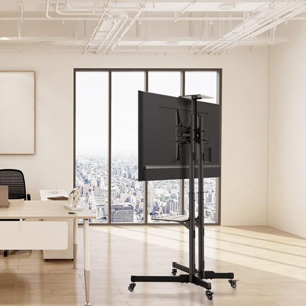 VALUE CARRELLO TV, TELESCOPIC POLE, FINO 50 KG, 37" - 70" [17.99.1167]