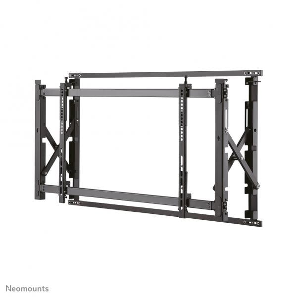 Neomounts LED-VW1750BLACK Supporto videowall da parete 32-55" - Pull-out - max 35 kg [LED-VW1750BLACK]