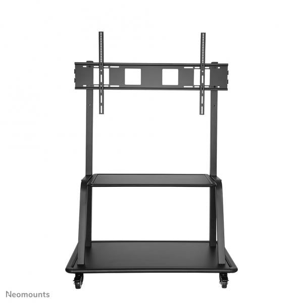 Neomounts 60-105 inch - Mobile Flat Screen Floor Stand (stand+trolley) (height: 137-162 cm) [NS-M4000BLACK]