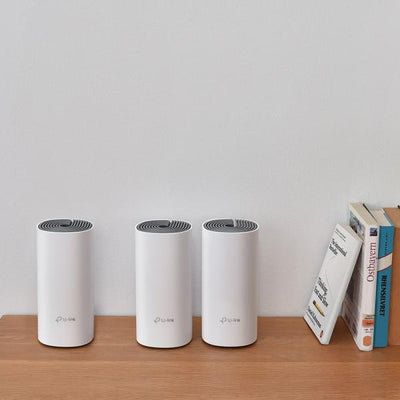 TP-Link Deco E4 (3-pack) Dual-band (2.4 GHz/5 GHz) Wi-Fi 5 (802.11ac) Bianco, Grigio 2 Interno [DECOE4(3-PACK)]