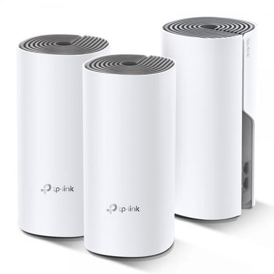 TP-Link Deco E4 (3-pack) Dual-band (2.4 GHz/5 GHz) Wi-Fi 5 (802.11ac) Bianco, Grigio 2 Interno [DECOE4(3-PACK)]