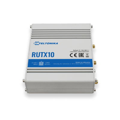 Teltonika-RUTX10-Router WAN industiale, con funzionalit firewall e VPN avanzate. [RUTX10000000]