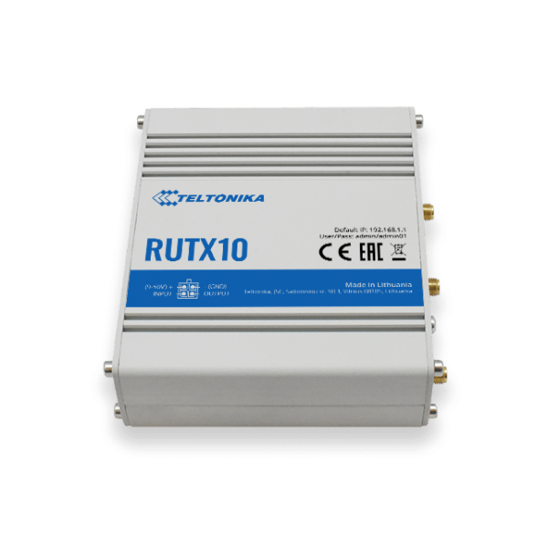 Teltonika-RUTX10-Router WAN industiale, con funzionalit firewall e VPN avanzate. [RUTX10000000]
