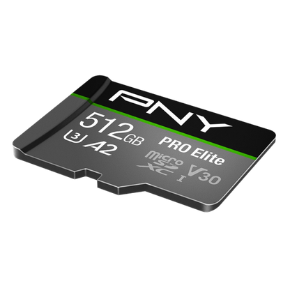 PNY PRO Elite microSDXC 512GB Classe 10 [P-SDUX512U3100PRO-GE]