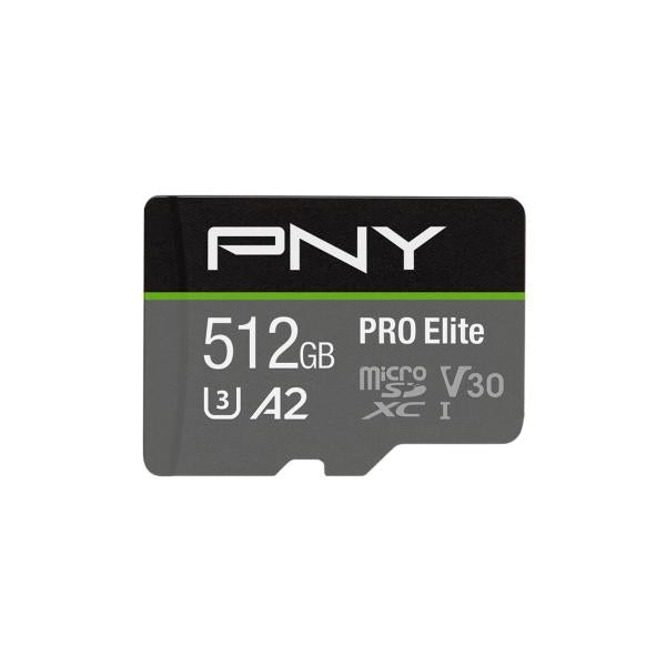 PNY PRO Elite microSDXC 512GB Classe 10 [P-SDUX512U3100PRO-GE]