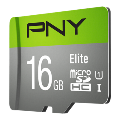 PNY Elite microSDHC 16GB UHS-I Classe 10 [P-SDU16GU185GW-GE]