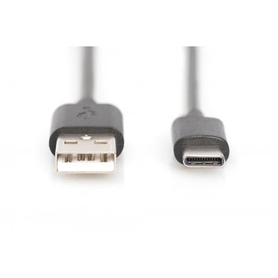 Digitus USB Type-C connection cable - type C to A [AK-300154-010-S]