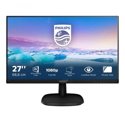 PHILIPS MONITOR 27 LED IPS 16:9 5MS 250CDM FHD VGA DVI HDMI [273V7QDSB]