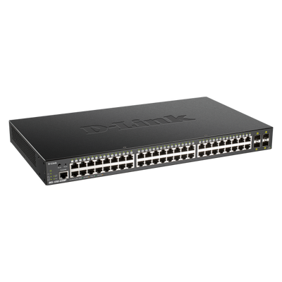 D-Link DGS-1250-52XMP switch di rete Gestito L3 Supporto Power over Ethernet (PoE) Nero [DGS-1250-52XMP]