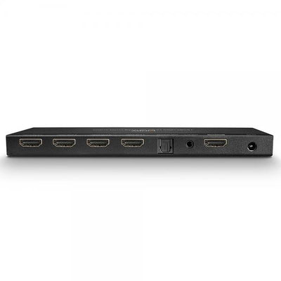LINDY No. 38231 - Splitter HDMI 18G con Audio & Downscaling, 4 Porte [LIN-38231]