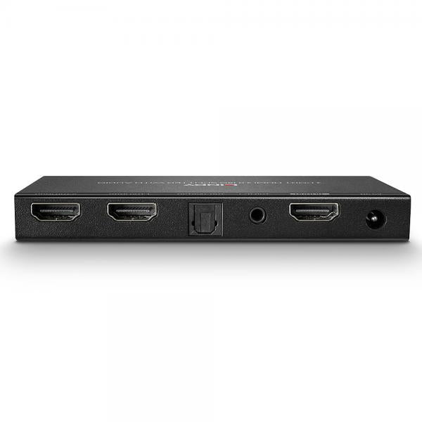 LINDY No. 38230 - Splitter HDMI 18G con Audio & Downscaling, 2 Porte [LIN-38230]