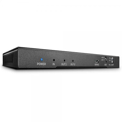 LINDY No. 38230 - Splitter HDMI 18G con Audio & Downscaling, 2 Porte [LIN-38230]