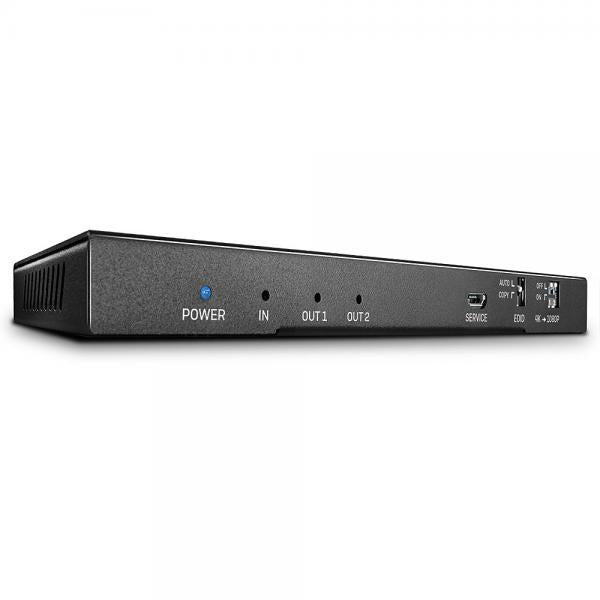 LINDY No. 38230 - Splitter HDMI 18G con Audio & Downscaling, 2 Porte [LIN-38230]