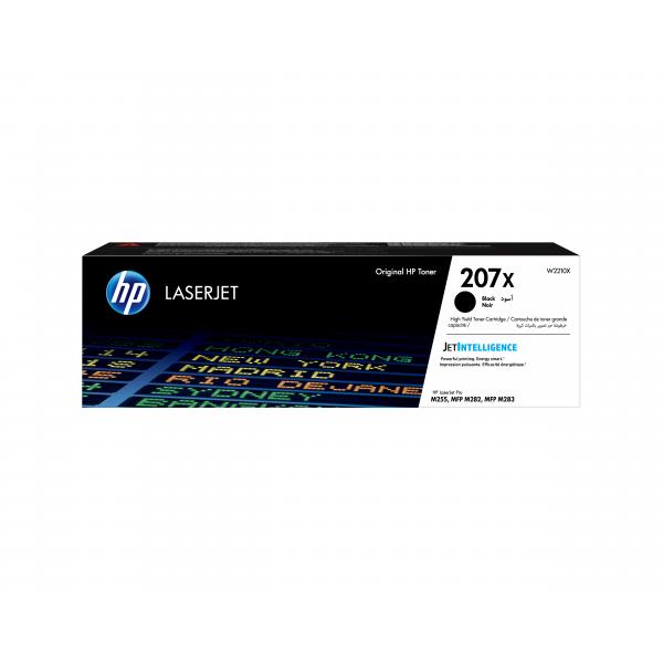HP Cartuccia toner nero originale LaserJet 207X ad alta capacità [W2210X]