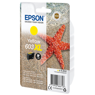 EPSON CARTUCCIA INK GIALLO, STELLA MARINA, 603 XL [C13T03A44010]