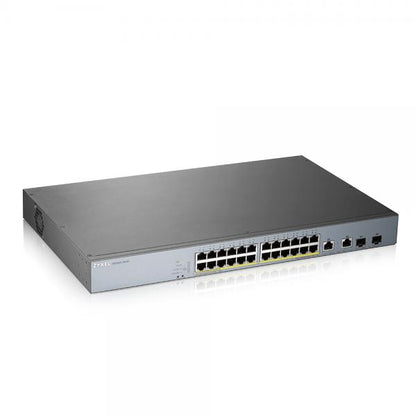 Zyxel Network switch Managed L2 Gigabit Ethernet (10/100/1000) Grey Power over Ethernet (PoE) [GS1350-26HP-EU0101F]