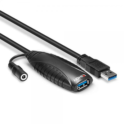LINDY No. 43156 - Prolunga attiva USB 3.0, 10m [LIN-43156]