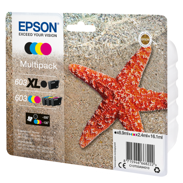 T03A94020 MULTIPACK IBRIDO 603XL [C13T03A94020]