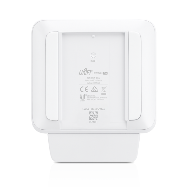 Ubiquiti - USW-Flex - UniFi 5 Port Layer 2 switch with 4 GbE PoE+ports, 1 GbE PoE++ input port for power, 46W total PoE availability [USW-FLEX]