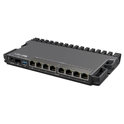 Mikrotik RB5009UPR+S+IN router cablato 2.5 Gigabit Ethernet, Gigabit Ethernet Nero [RB5009UPR+S+IN]